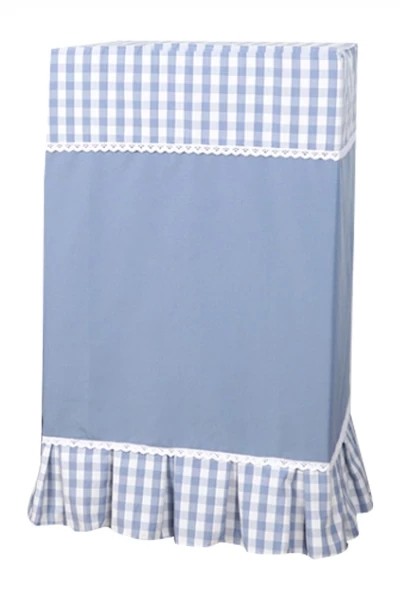 Design Safe Cover Cover Home Shelf Cover Cover Checkered Fabric Bookshelf Dust Cover Audio Cover Cover SPS002 side view